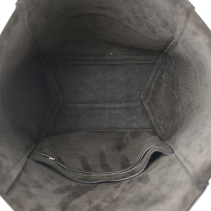 Celine Soft Grained Calfskin Sangle Bucket Bag Anthracite 9 of 12