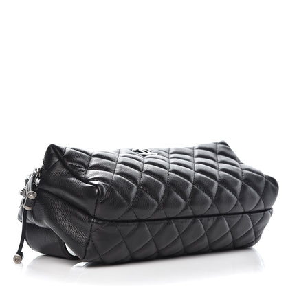 Chanel Calfskin Quilted Waist Bag Black 4 of 11