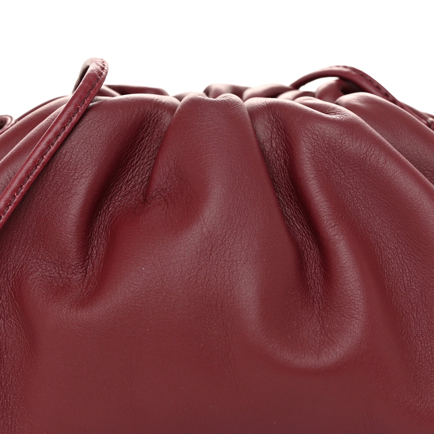 Butter Calfskin The Mini Pouch Bordeaux