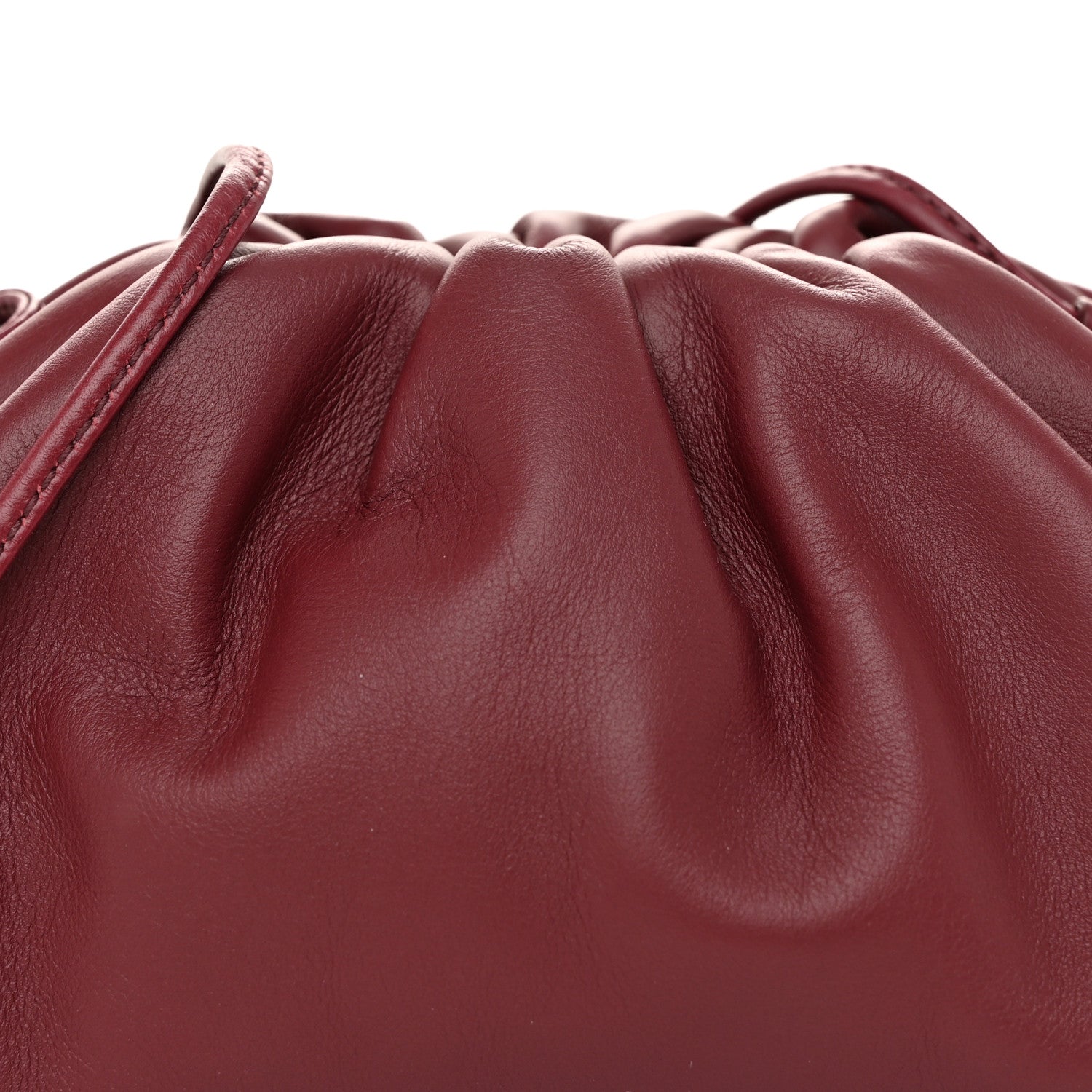 Bottega Veneta Butter Calfskin The Mini Pouch Bordeaux 8 of 10