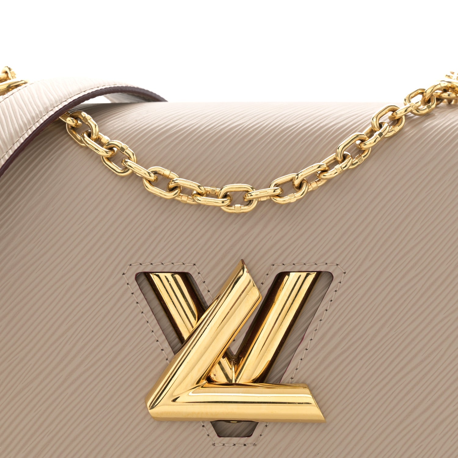 Louis Vuitton Epi Twist Shoulder Bag MM Galet 7 of 10