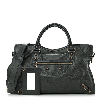 Balenciaga Agneau Giant 12 Rose Gold Hardware City Anthracite 1 of 17