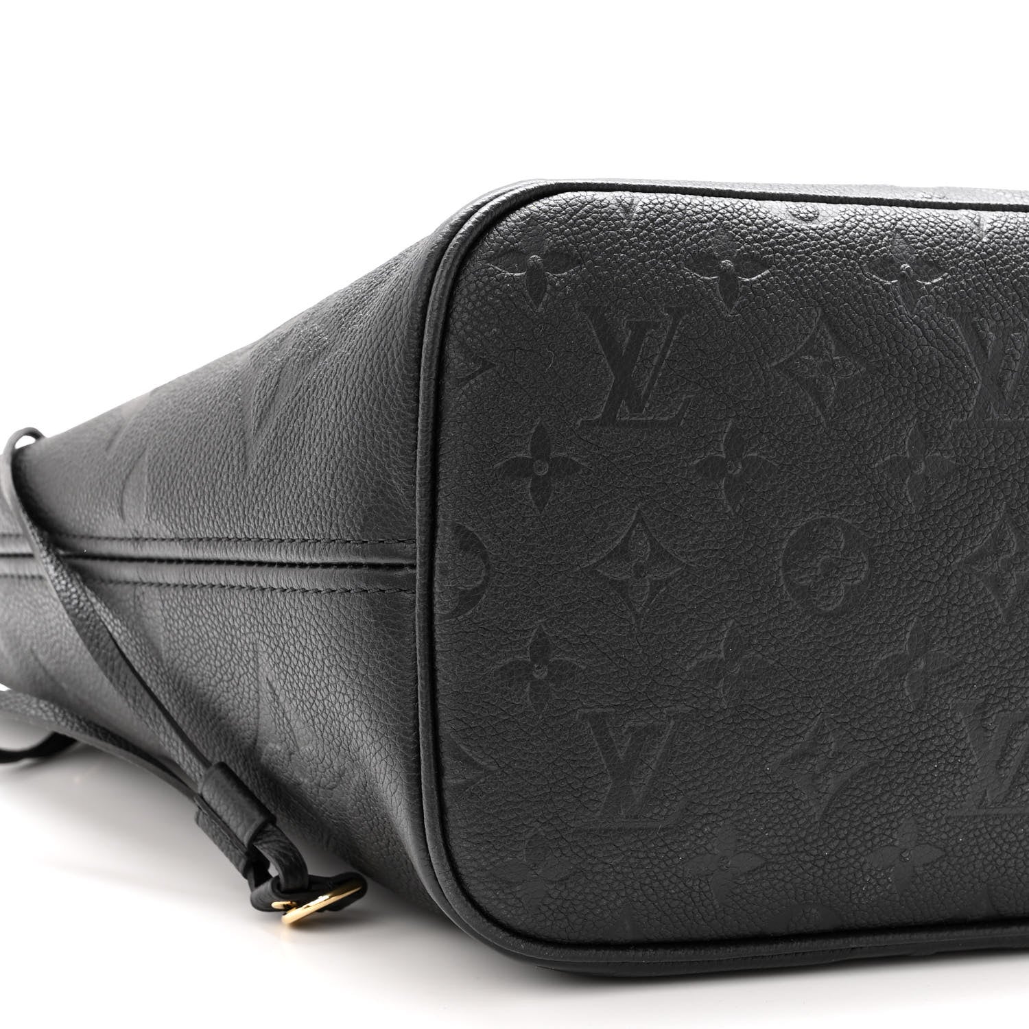 Louis Vuitton Empreinte Monogram Giant Neverfull MM Black 9 of 10