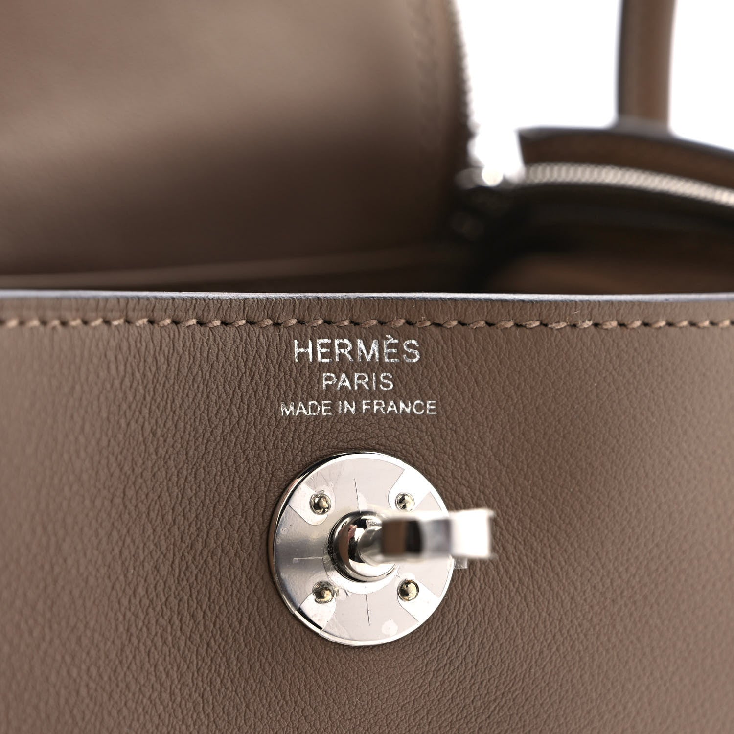 Hermes Swift Mini Lindy 20 Beige De Weimar 5 of 7