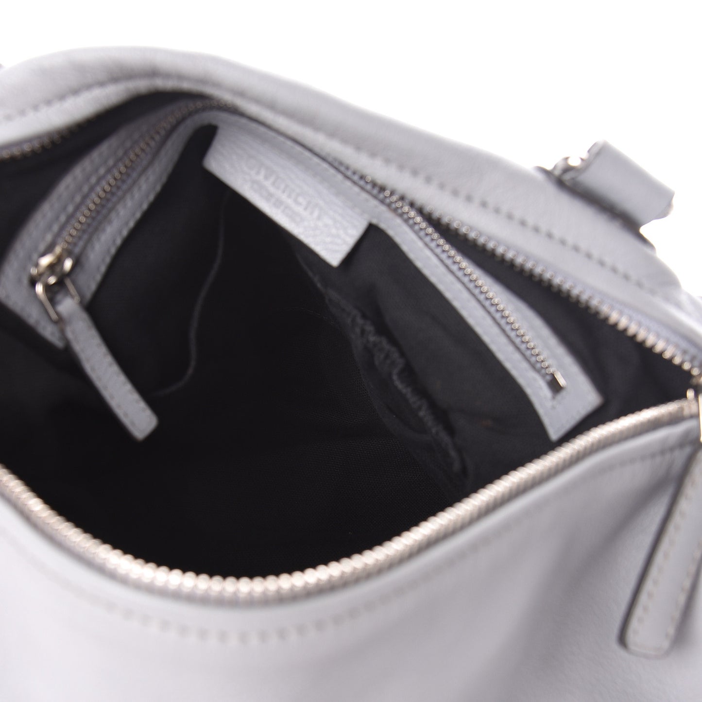 Sugar Goatskin Medium Pandora Pearl Grey