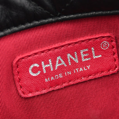 Chanel Aged Calfskin Quilted Small Gabrielle Backpack Black 6 of 12