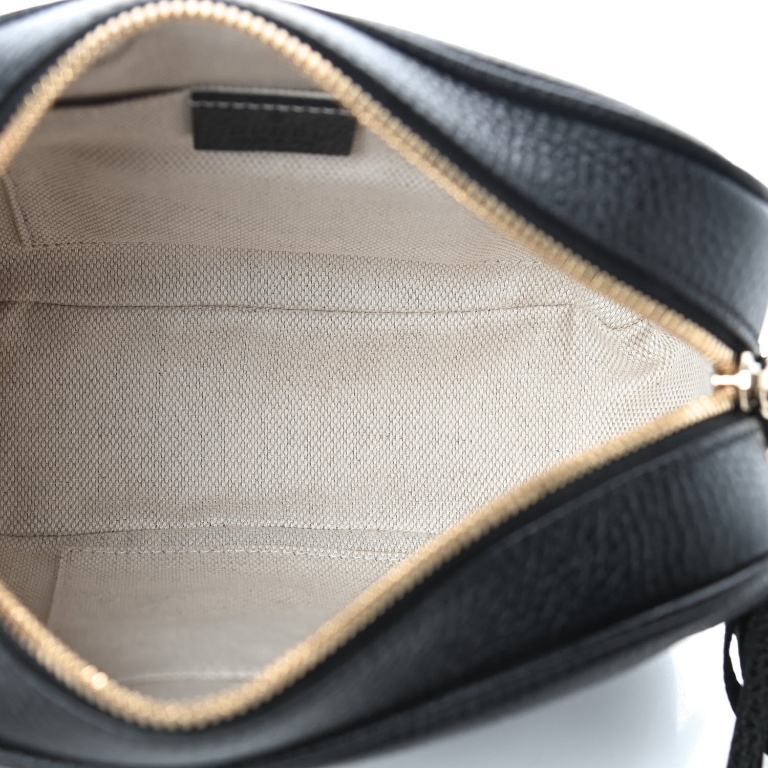 Gucci Pebbled Calfskin Small Soho Disco Bag Black 5 of 9