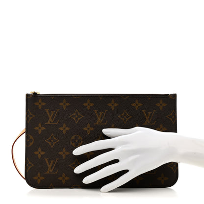 Louis Vuitton Monogram Neverfull MM GM Pochette 2 of 6