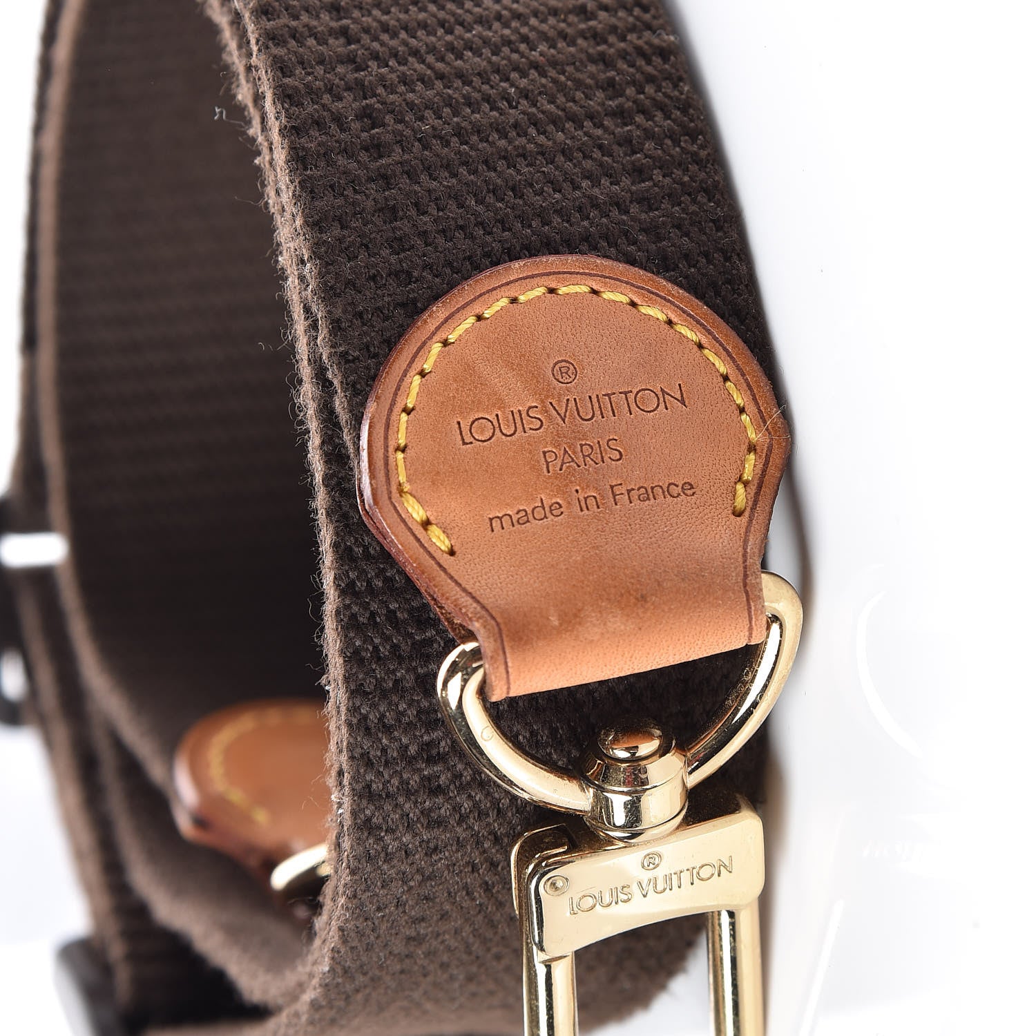 Louis Vuitton Canvas Adjustable Shoulder Strap 3 of 5