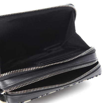 Christian Dior Oblique Pouch Navy Blue 5 of 10