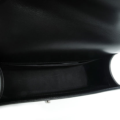 Chanel Lambskin Quilted Medium Boy Flap Black 7 of 9
