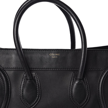 Celine Smooth Calfskin Mini Luggage Black 11 of 11