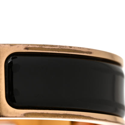 Hermes Enamel Narrow Clic Clac H Bracelet PM Black 5 of 5