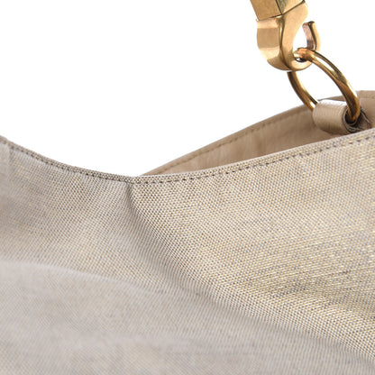 Saint Laurent Canvas Sheepskin Large Roady Beige 14 of 17