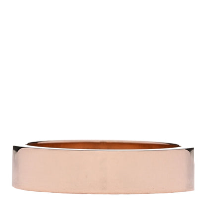 Hermes 18K Rose Gold Diamond Pave Kelly Ring 53 6.5 3 of 5