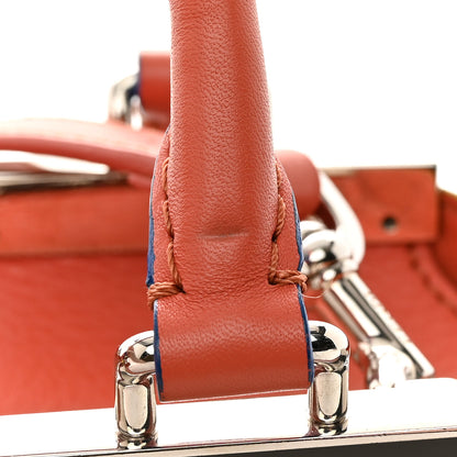 Fendi Vitello Dolce Mini 3jours Tote Rosso Pimento 12 of 13