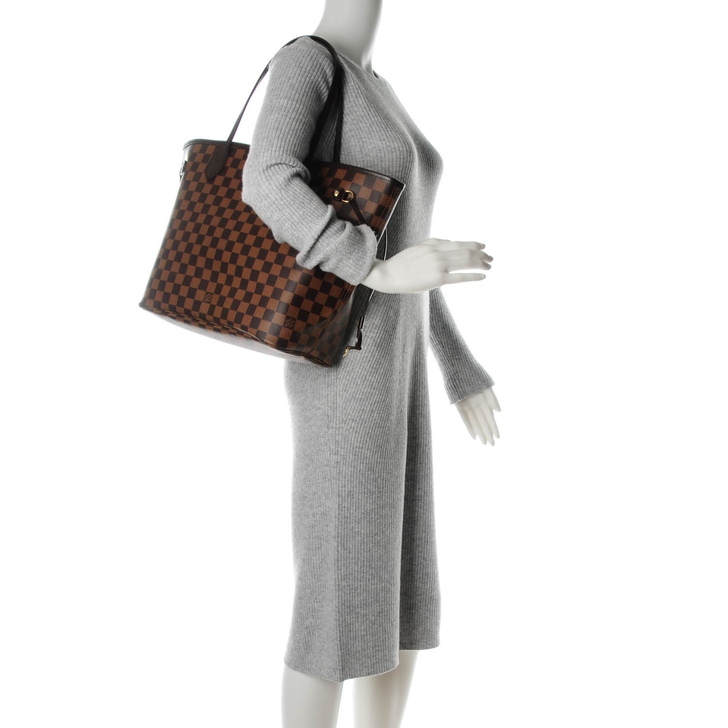 Louis Vuitton Damier Ebene Neo Neverfull MM 2 of 9