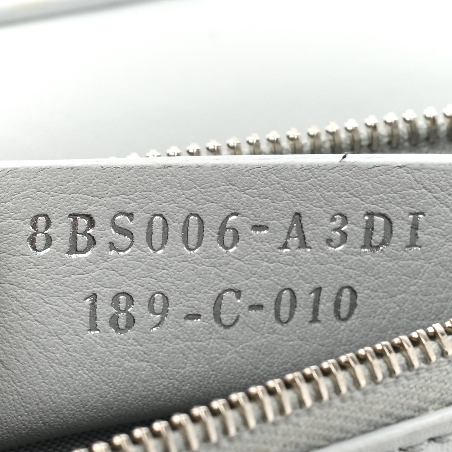 Vitello Liberty Crystal Embellished F is Fendi Medium Envelope Wallet on Chain Grigio Perla