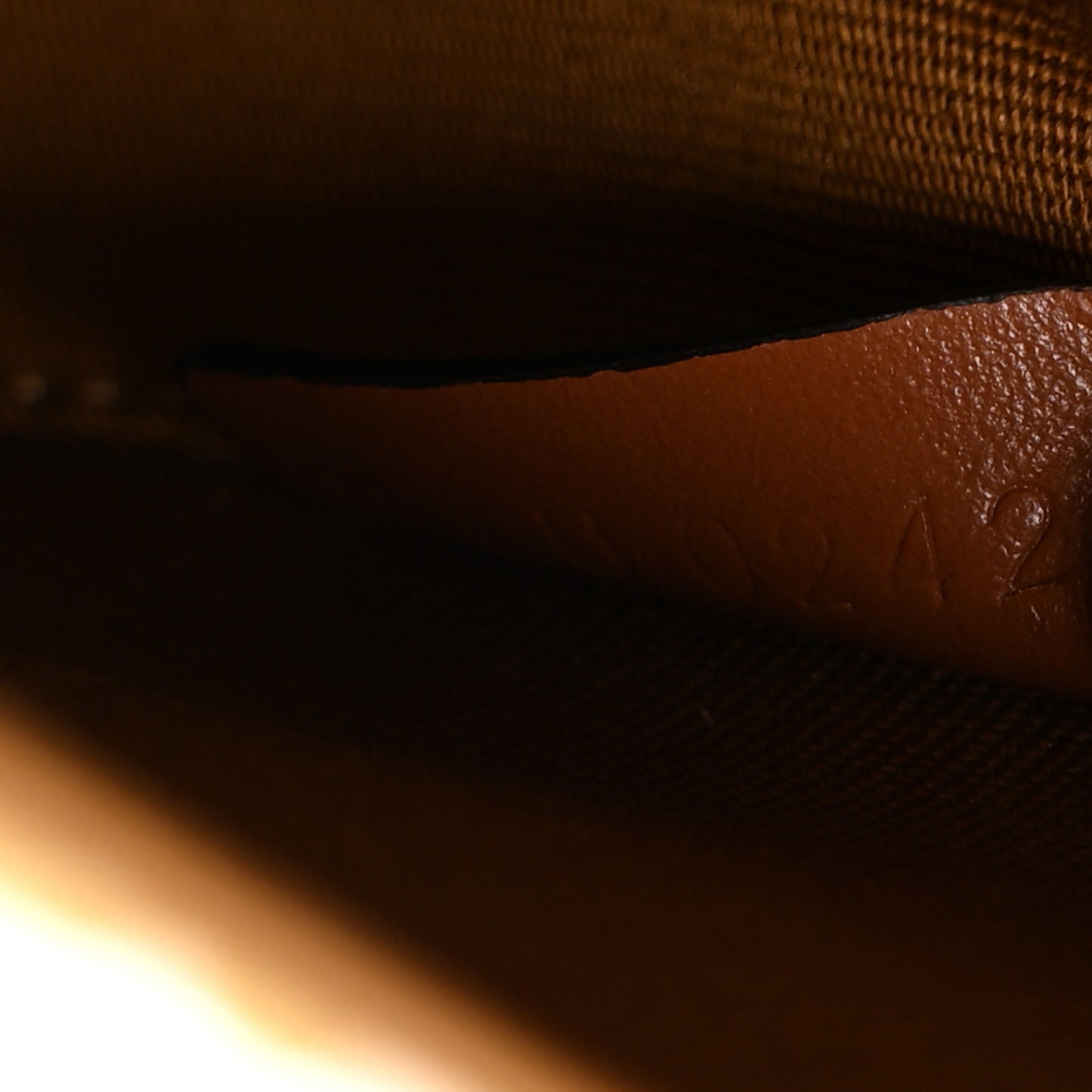 Triomphe Canvas Calfskin Mini Besace Bag White