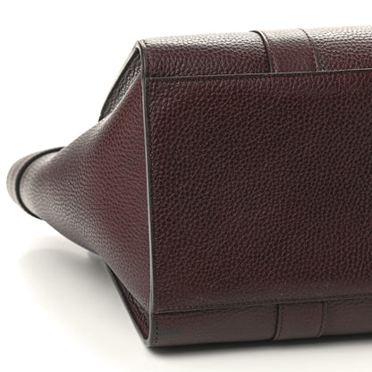 Mulberry Grain Vegetable Tanned Calfskin Zipped Bayswater Oxblood 7 of 8