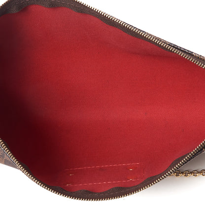 Louis Vuitton Damier Ebene Eva Clutch 6 of 8