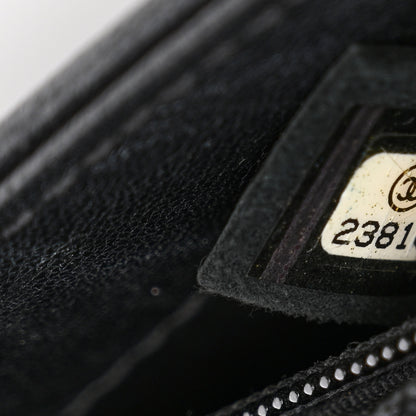 Chanel Sheepskin Quilted Vintage Mademoiselle Flap Black 7 of 12