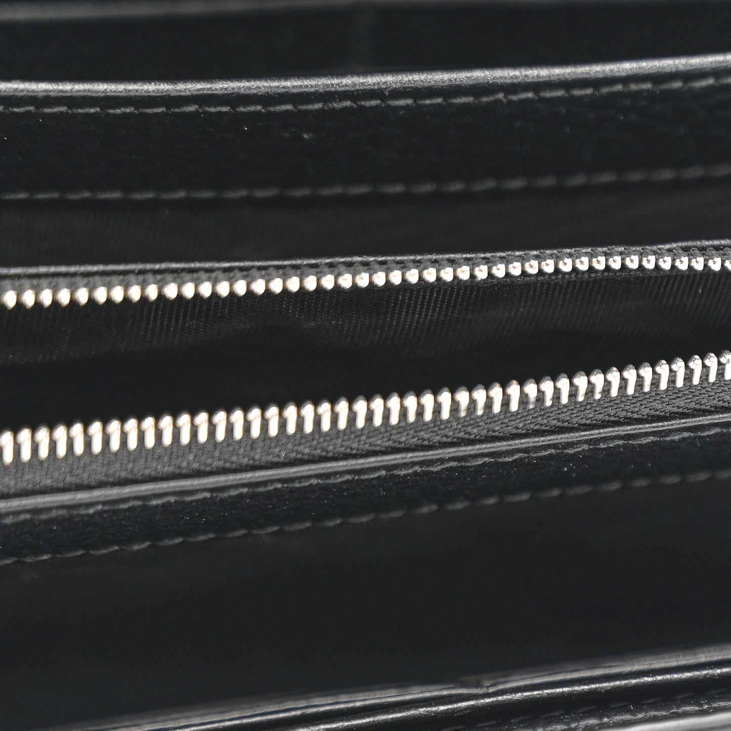 Calfskin Mini Dionysus Chain Wallet Black