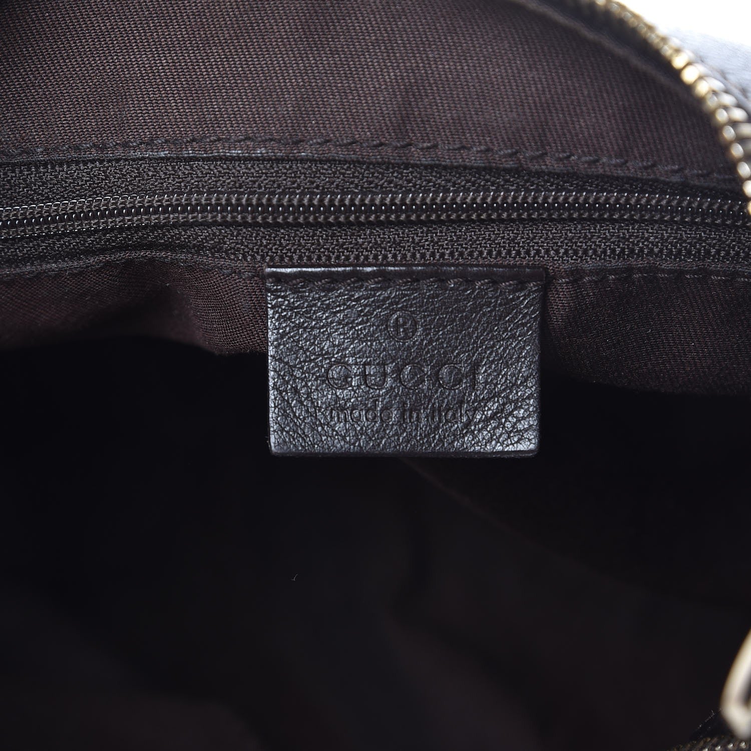 Gucci Monogram Medium D Gold Hobo Dark Brown 6 of 13