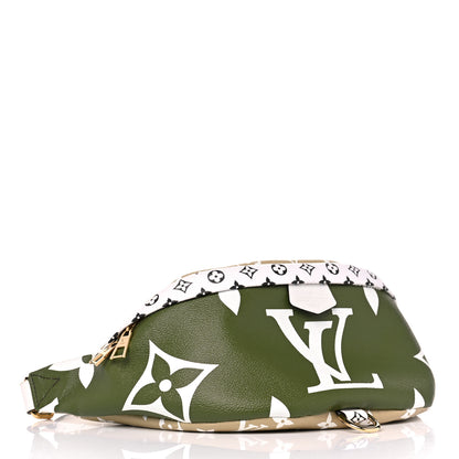 Louis Vuitton Monogram Giant Bumbag Kaki Beige 4 of 9