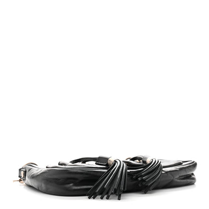 Givenchy Lambskin Tassel Hobo Black 4 of 13