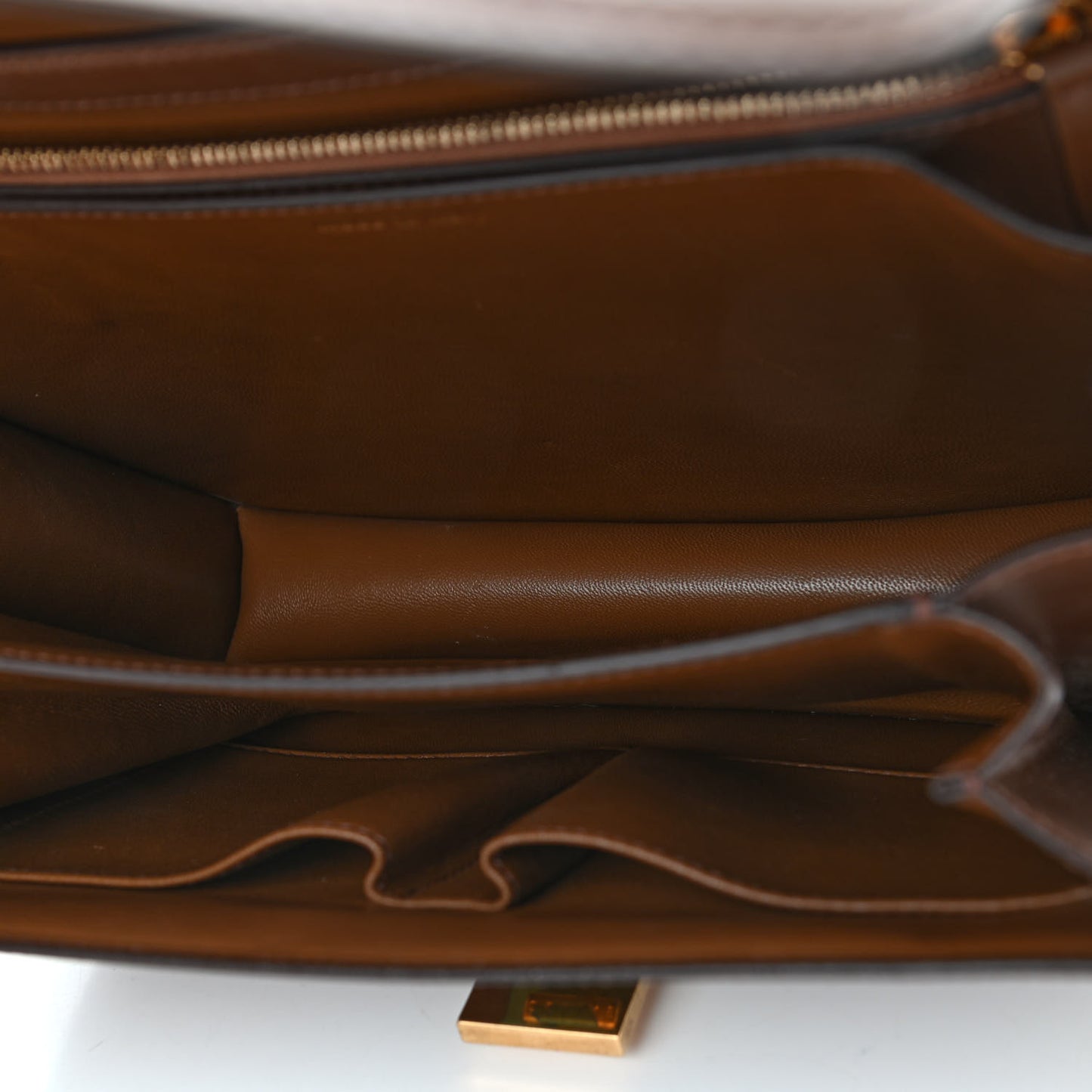 Box Calfskin Medium Classic Box Flap Bag Camel