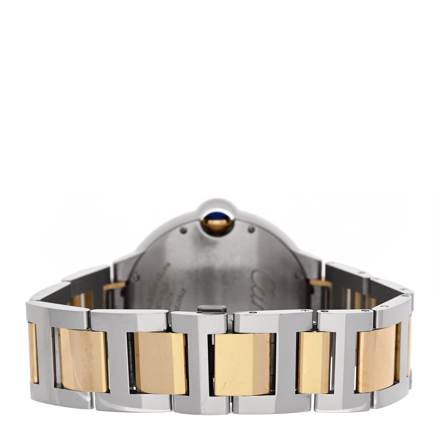 Cartier Stainless Steel 18K Yellow Gold 42mm Ballon Bleu De Cartier Automatic Watch 3 of 5