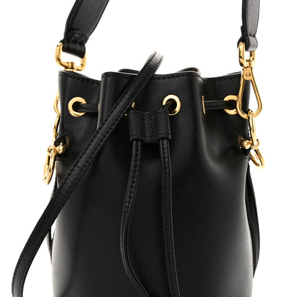 Fendi Vitello Liberty Lucido F is Fendi Mini Mon Tresor Bucket Bag Black 8 of 11