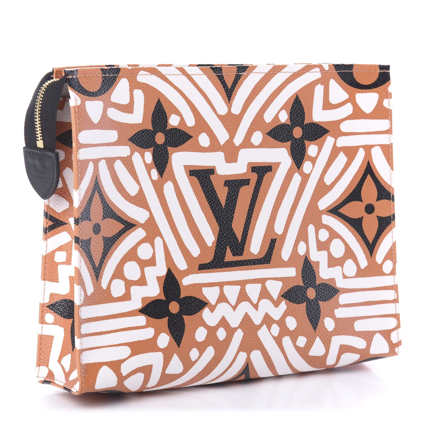 Monogram Giant Crafty Pochette Toiletry 26 Creme Caramel