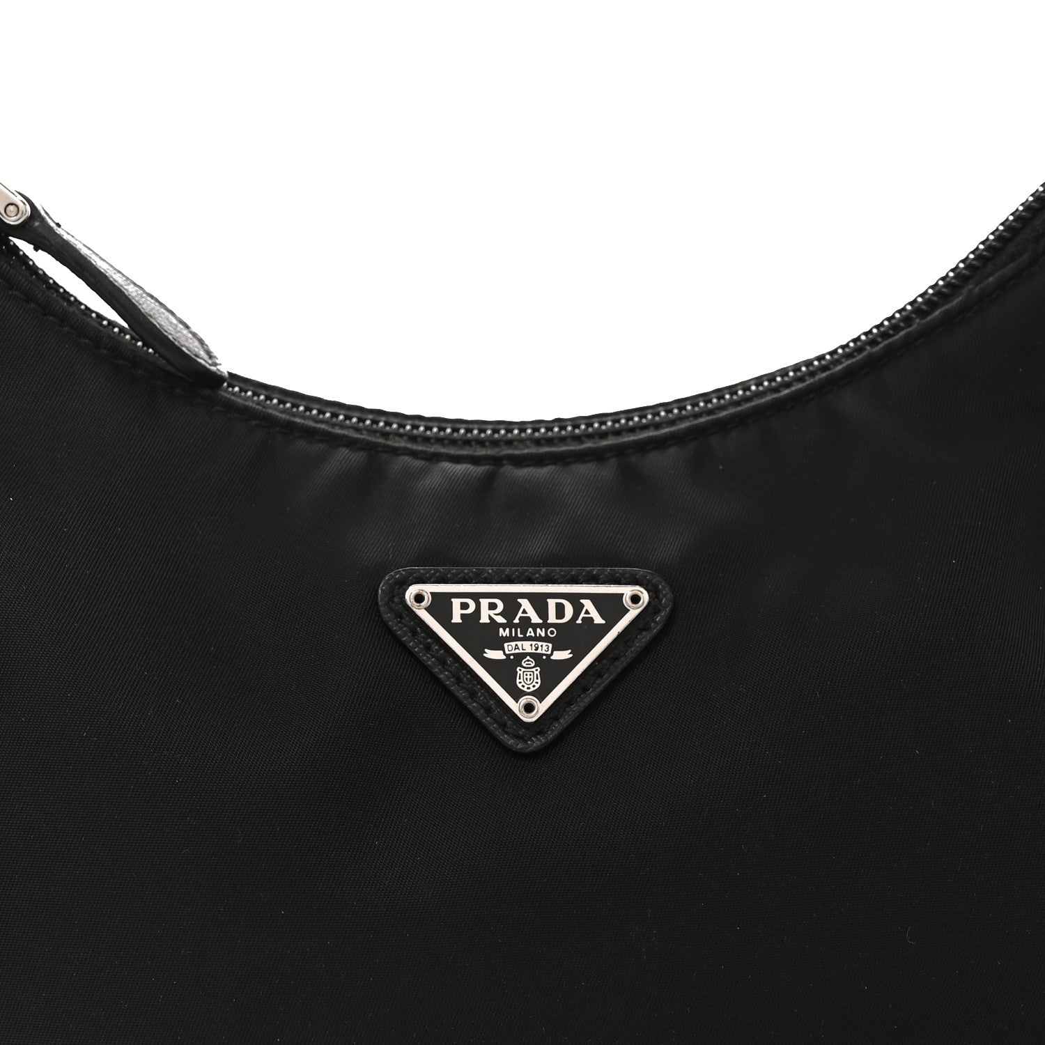 Prada Tessuto Nylon Mini Re-Edition 2000 Bag Black 7 of 9