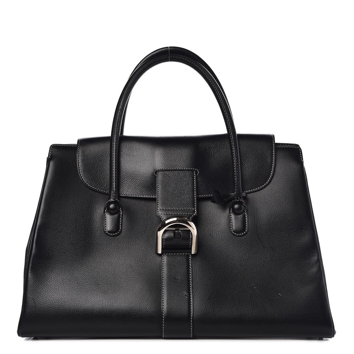 Calfskin Brillant Cabas Black