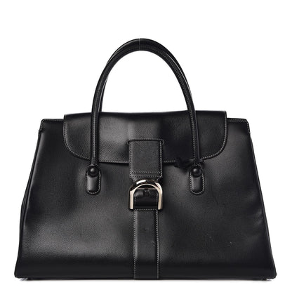 Delvaux Calfskin Brillant Cabas Black 1 of 13