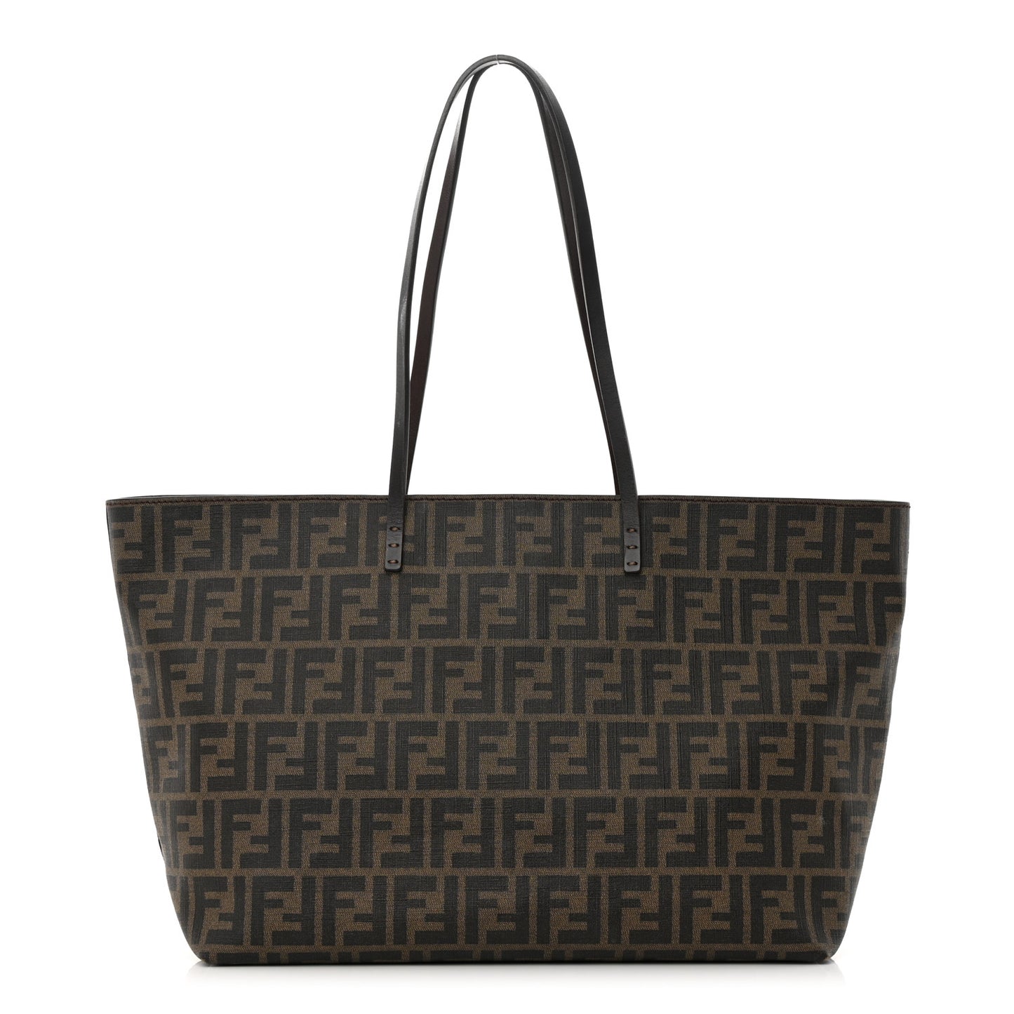 Zucca Spalmati Medium Roll Tote Tobacco Moro