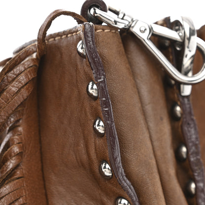Prada Gaufre Tassel Tote Bag Brown 22 of 34