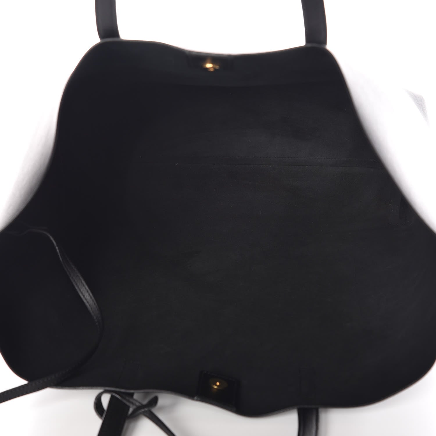 Saint Laurent Calfskin Large Shopping Tote Black 8 of 12