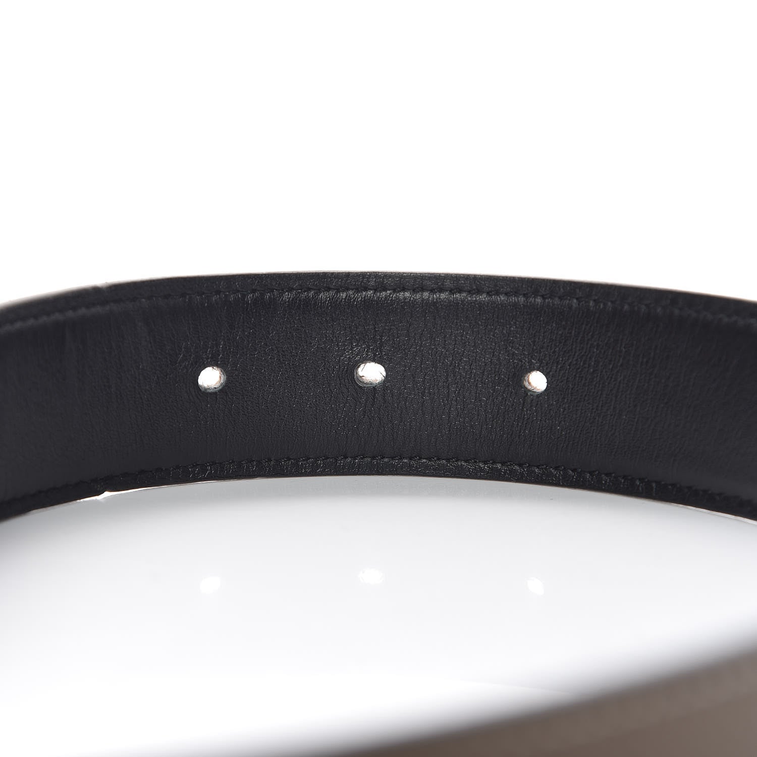 Hermes Box Epsom Strie 32mm H Belt 95 Black Etoupe 6 of 12