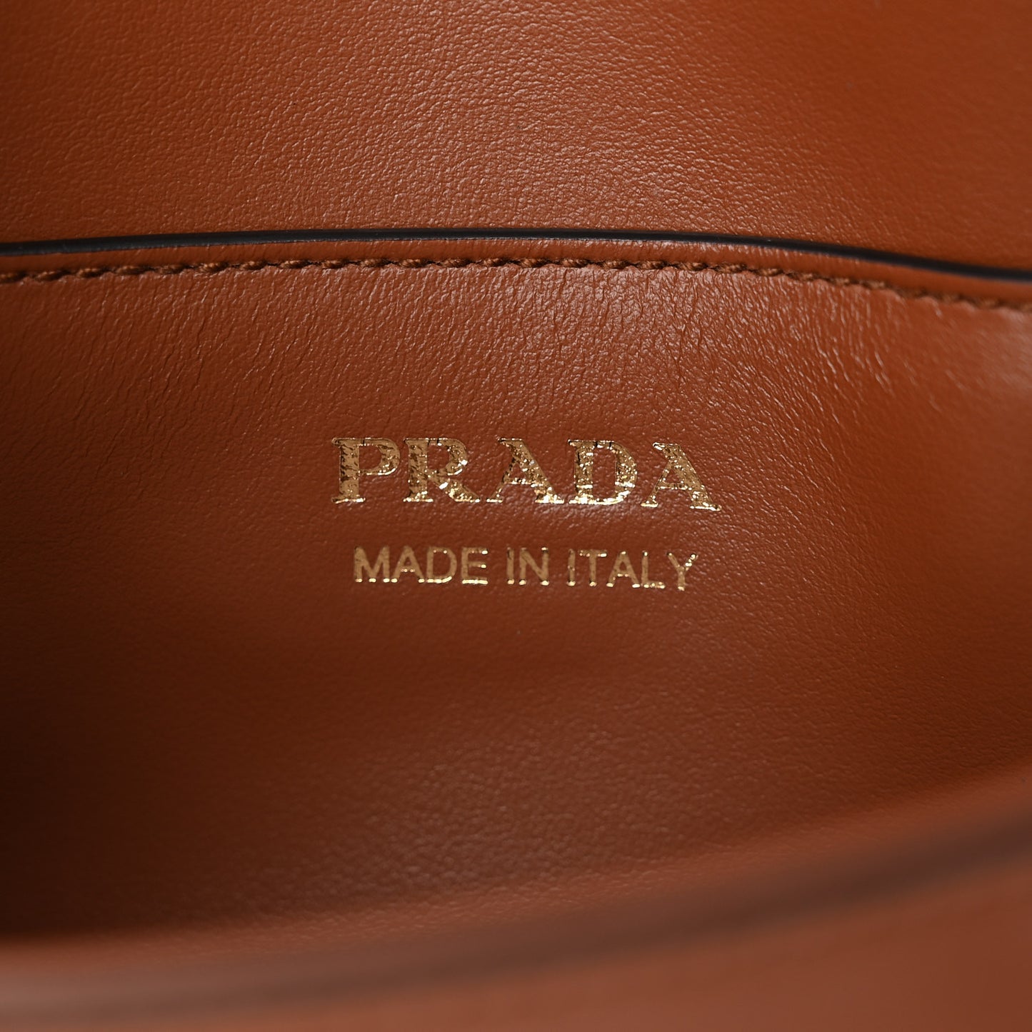 Soft Calfskin Traingle Arque Flap Shoulder Bag Cognac