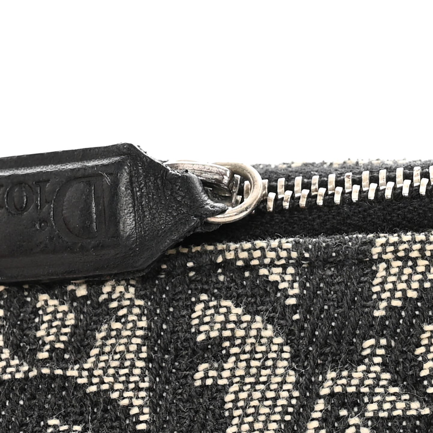 Monogram Mini Saddle Pochette Black