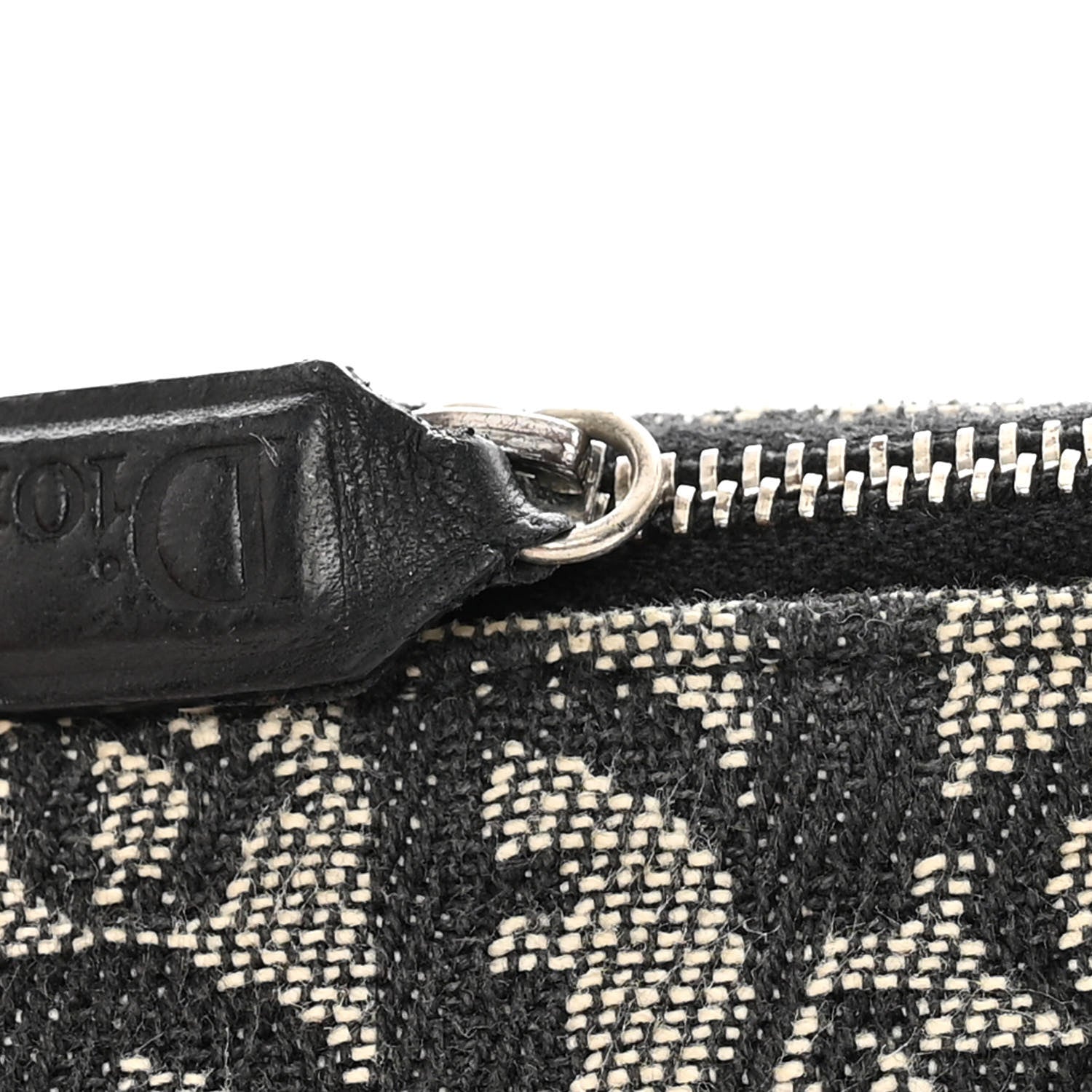 Christian Dior Monogram Mini Saddle Pochette Black 13 of 15