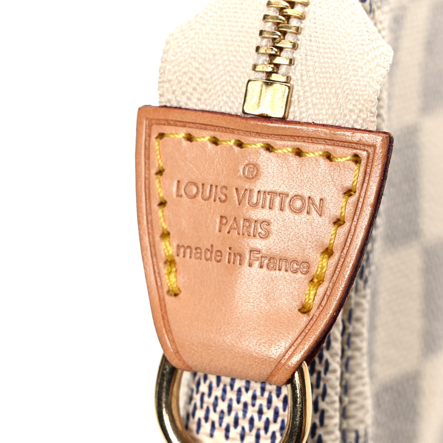 Louis Vuitton Damier Azur Mini Pochette Accessories 6 of 7
