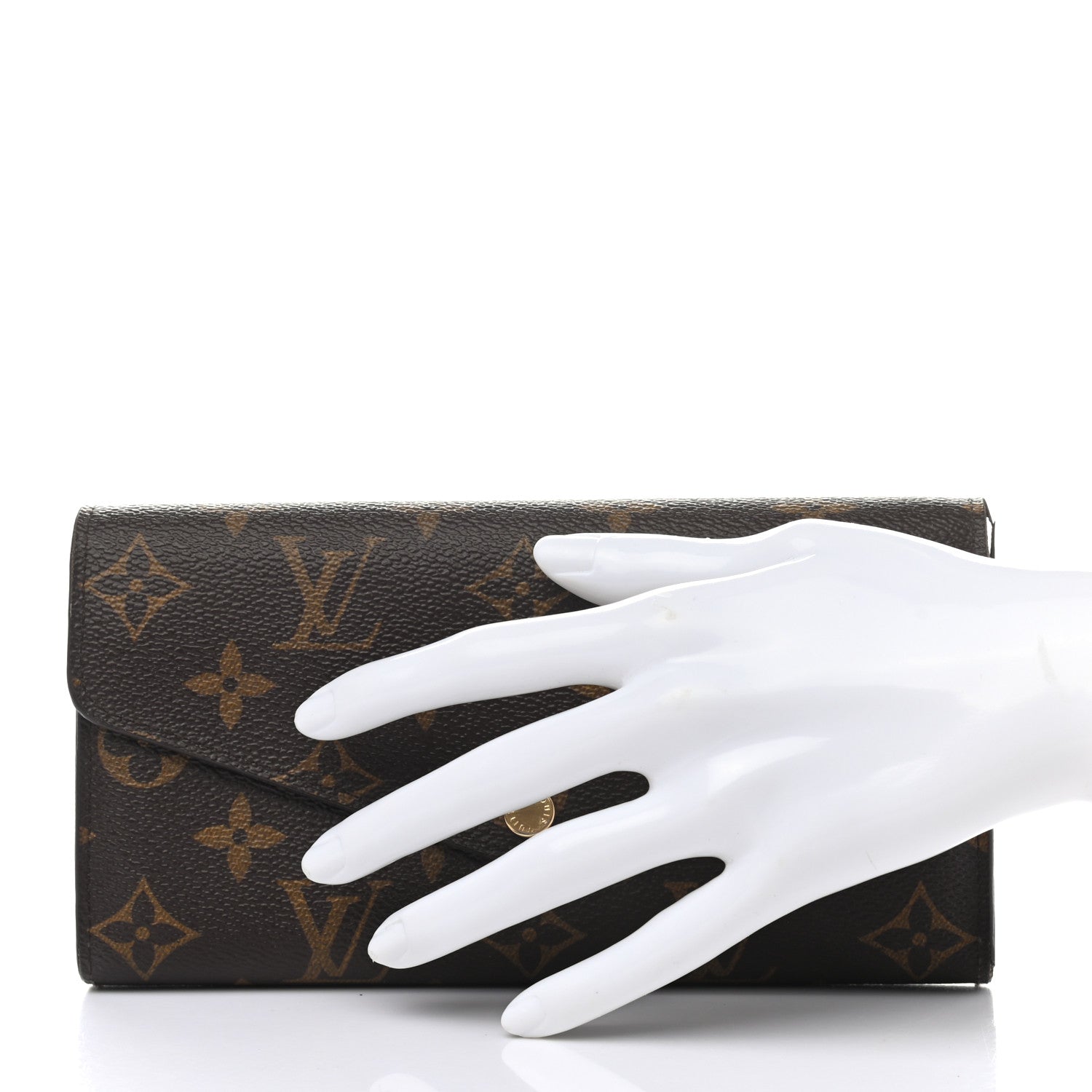Louis Vuitton Monogram Sarah Wallet NM 2 of 9