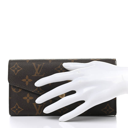 Louis Vuitton Monogram Sarah Wallet NM 2 of 9