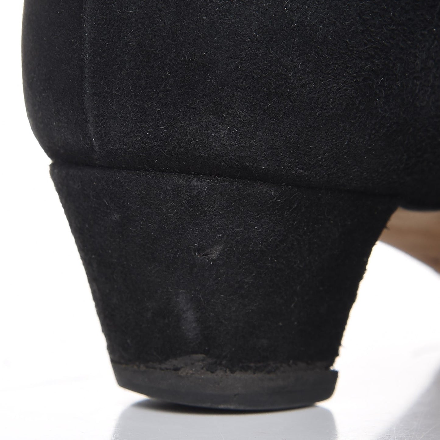 Suede Ankle Boots 37.5 Black