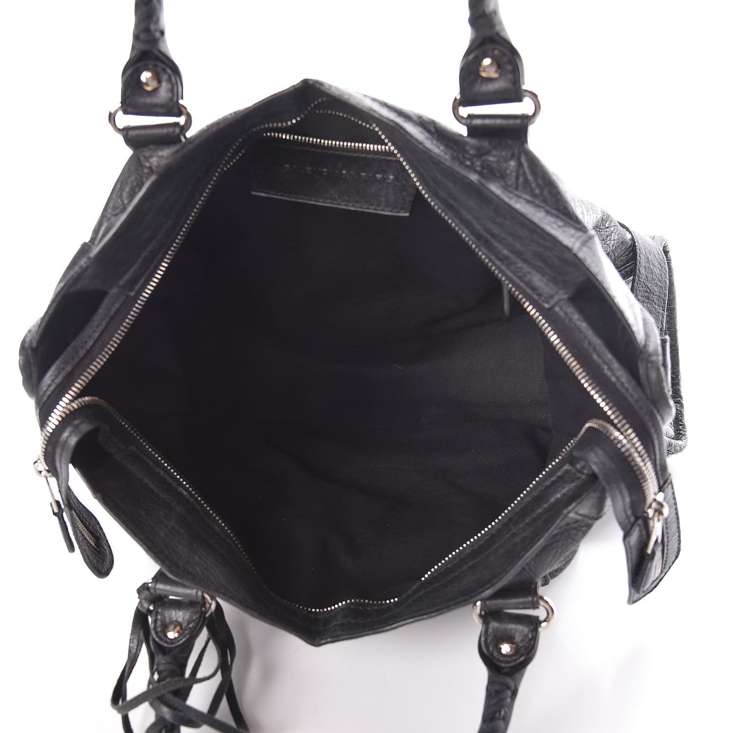 Agneau Giant 12 Silver Hardware City Black