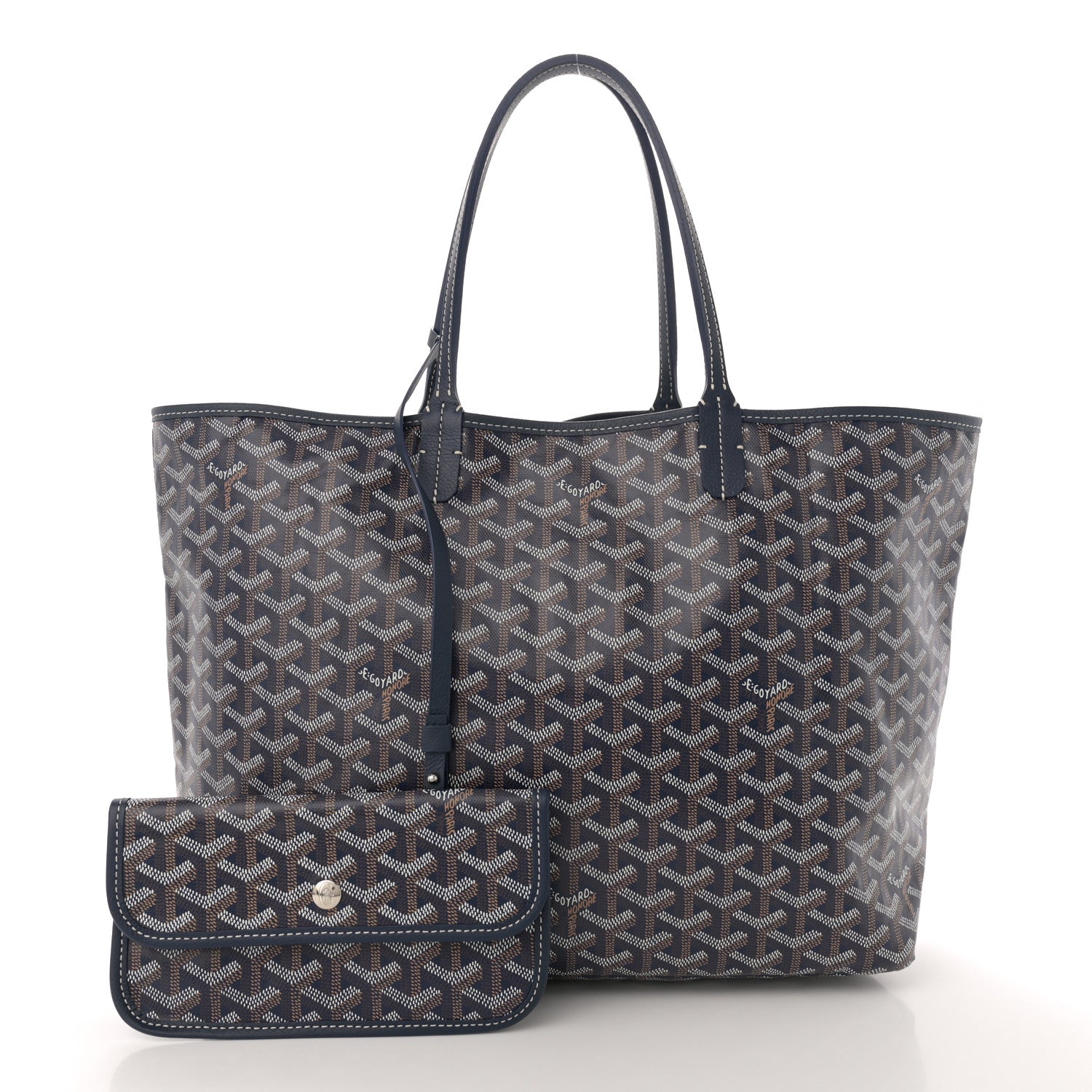 Goyard Goyardine Saint Louis PM Navy 3 of 11